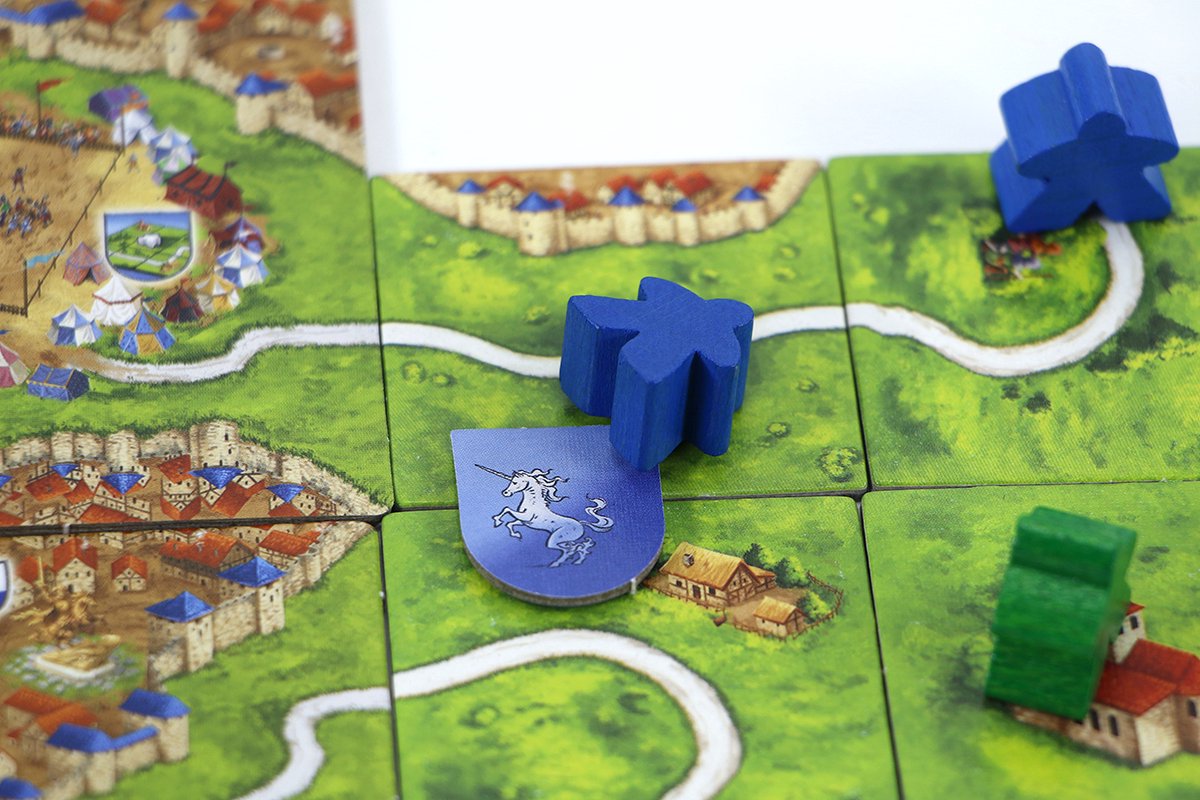 999 Games - Carcassonne: Toernooien & Emblemen - Uitbreiding 6 - Nieuwe Versie - NL - EN