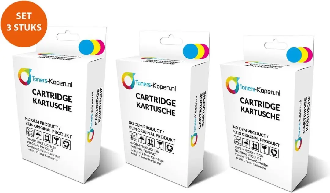 Dell Y499D Inktcartridge CyaanMagentaGeel - 4ml - o.a. Dell 922/1355CN