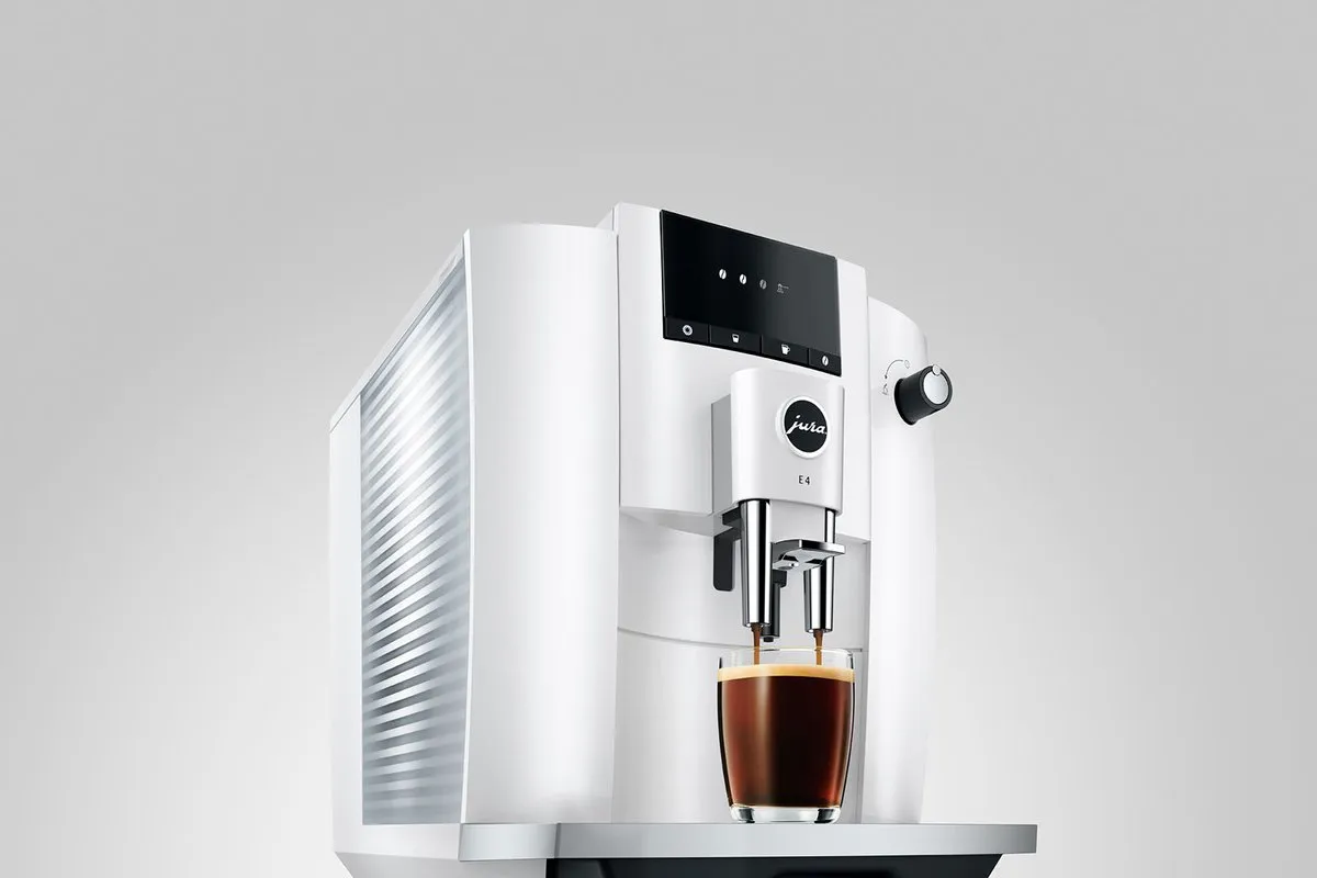 Jura E4 Piano White Volautomatische Espressomachine - 5 Programma's