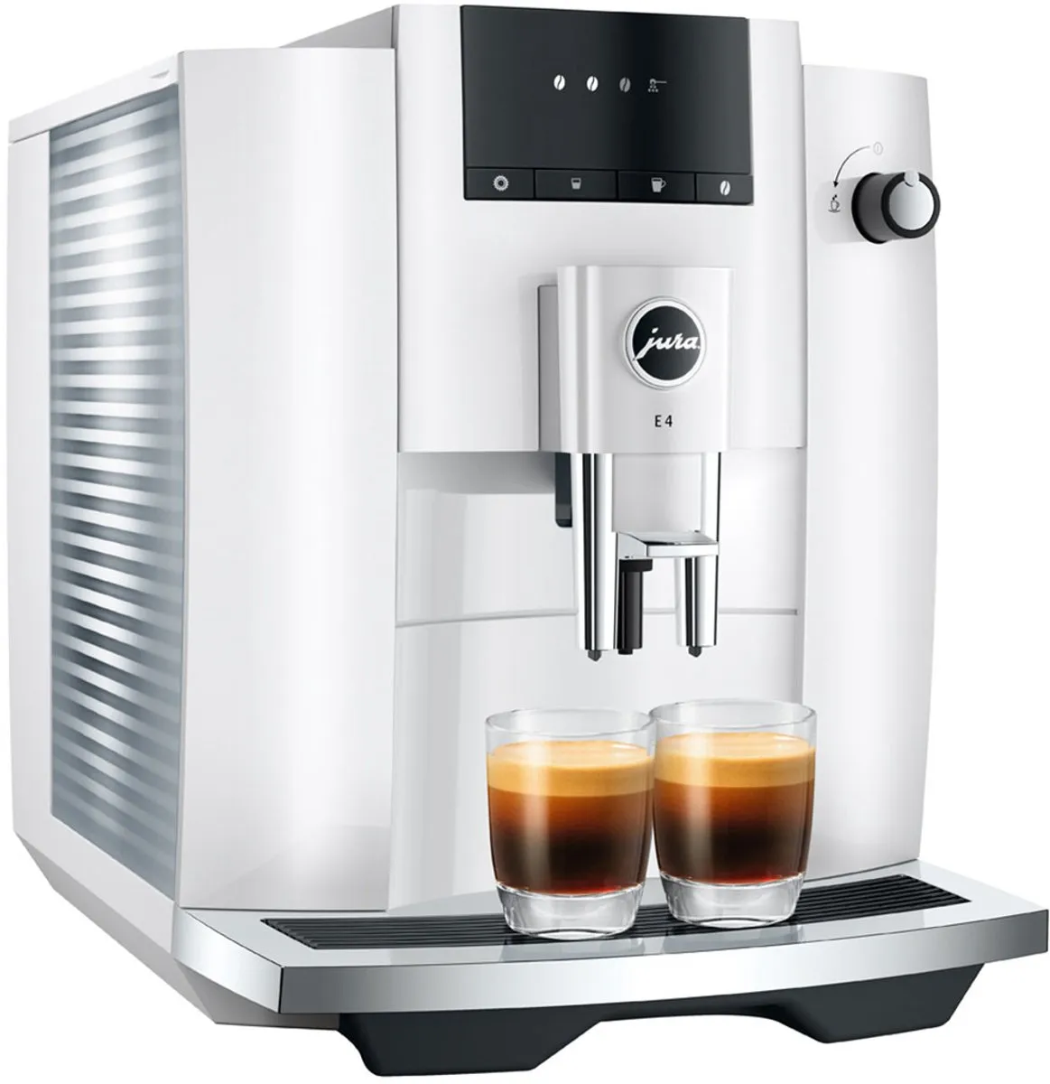 Jura E4 Piano White Volautomatische Espressomachine - 5 Programma's