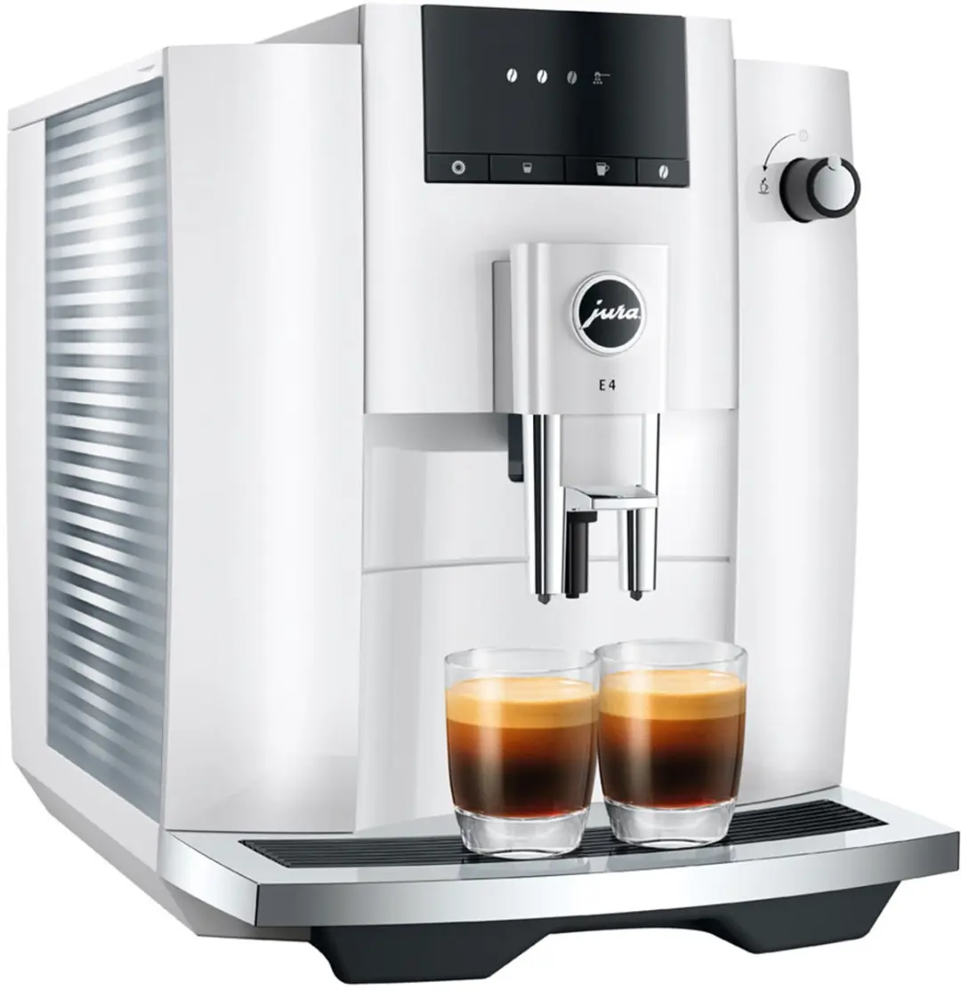 Jura E4 Piano White Volautomatische Espressomachine - 5 Programma's