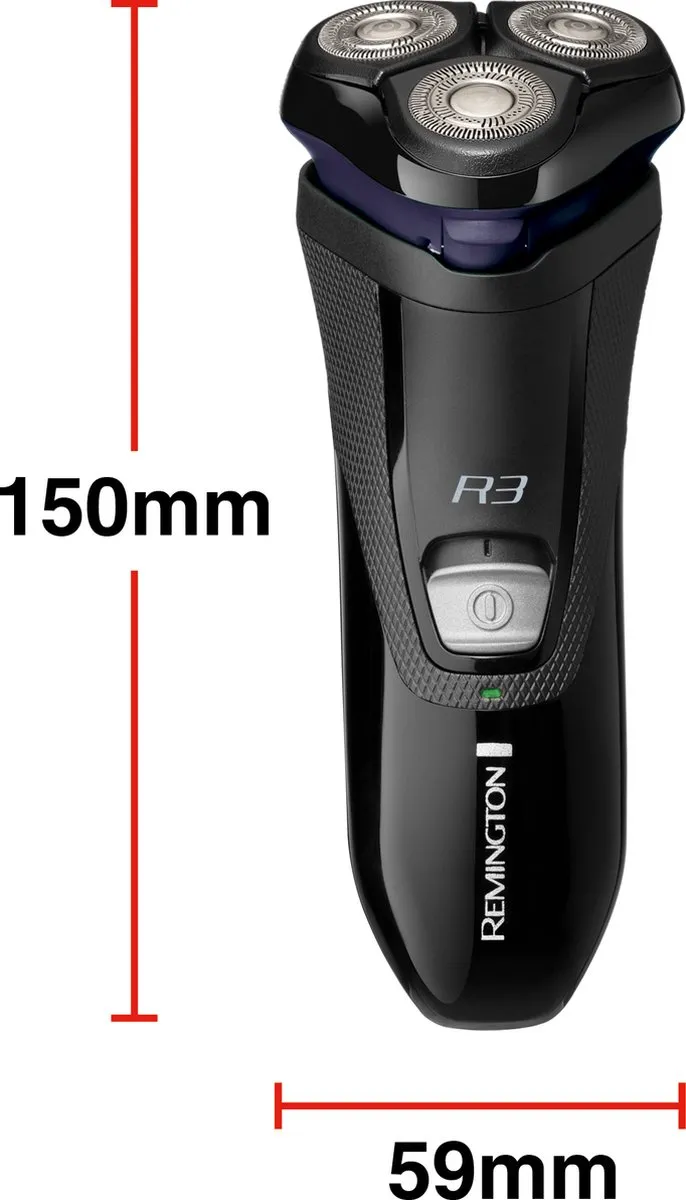 Remington Style Series R3002 Roterend Scheerapparaat - 9 Mesjes - Zwart