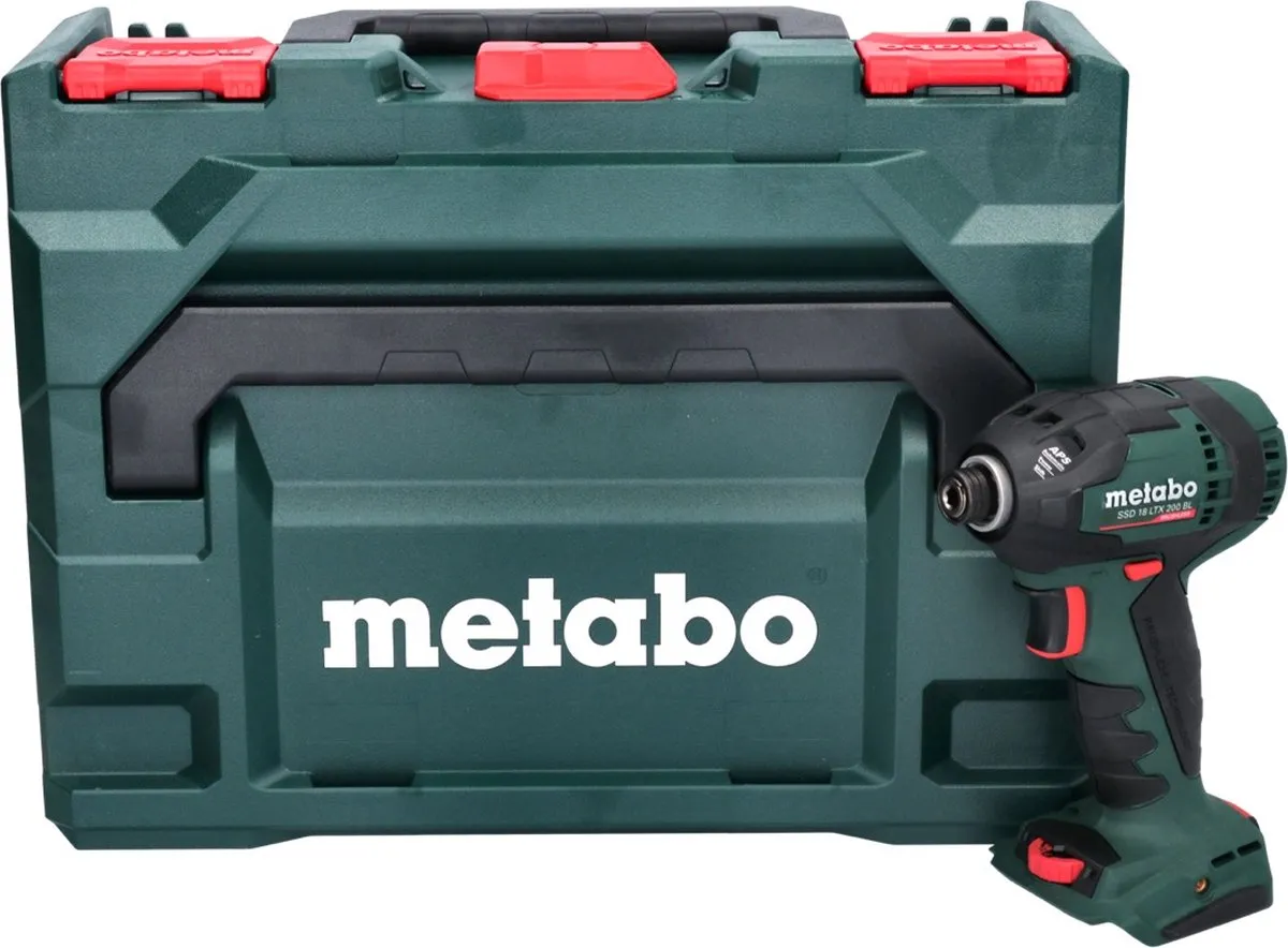 Metabo SSD 18 LTX 200 BL Slagschroevendraaier - Koolborstelloos