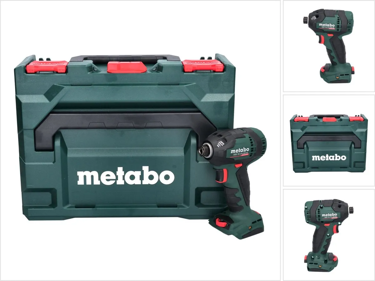 Metabo SSD 18 LTX 200 BL Slagschroevendraaier - Koolborstelloos