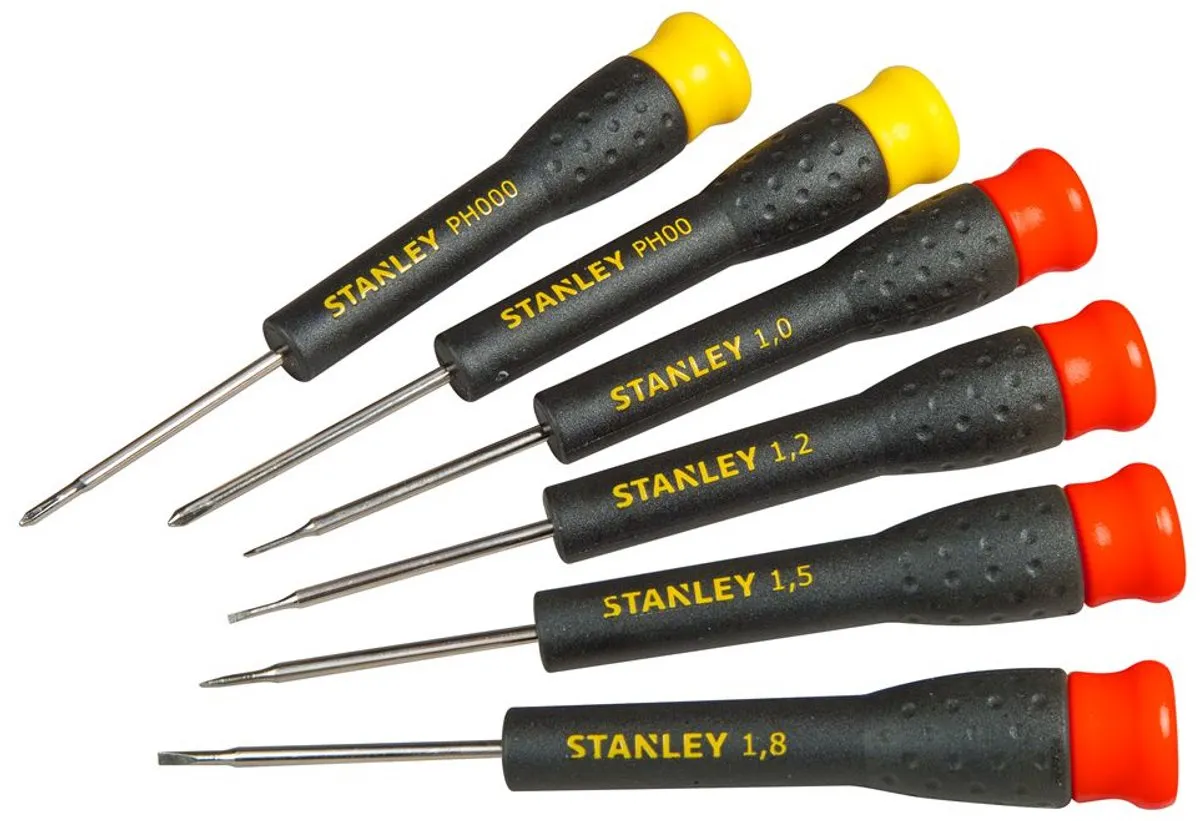 Stanley STHT0-62631 Precisieschroevendraaierset 6-delig