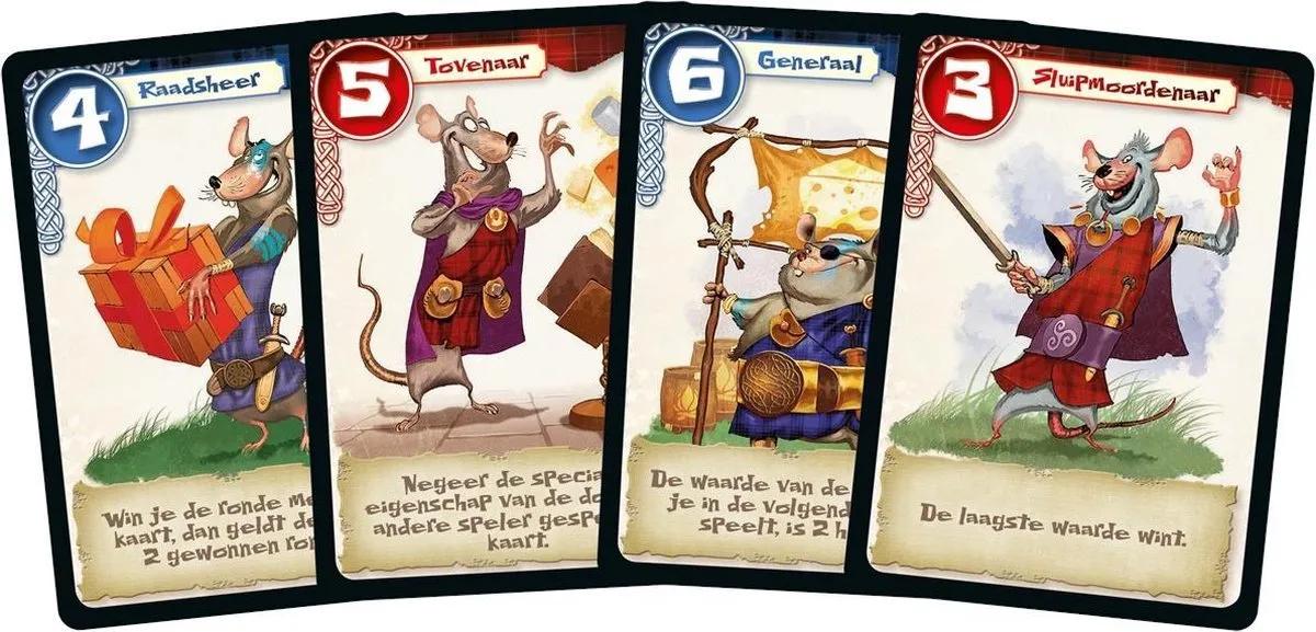 999 Games Braverats Kaartspel 999-RAT01 - 2 Spelers