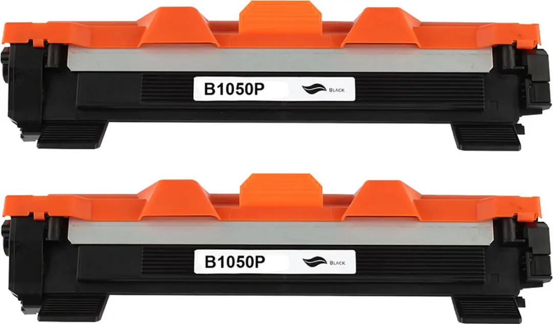 Brother TN-1050 Compatible Toner - 2 Stuks - 2.000 Pagina's - Zwart - afbeelding 6 van 6