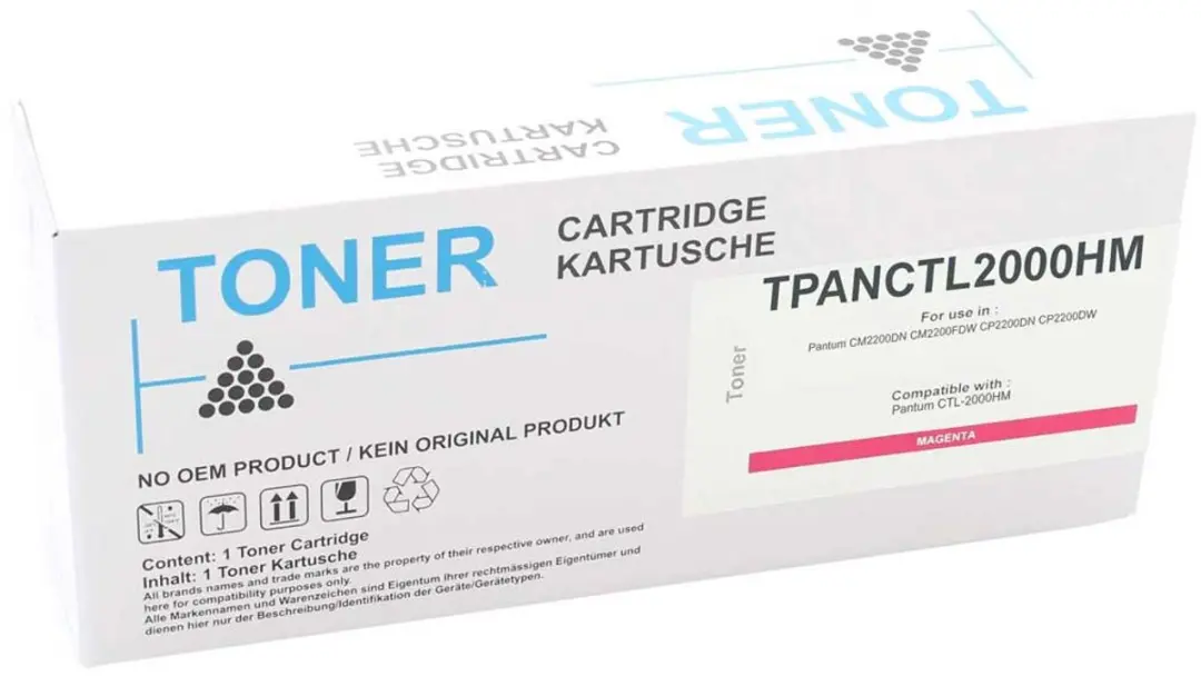 Panasonic TPANCTL2000HM Magenta Toner
