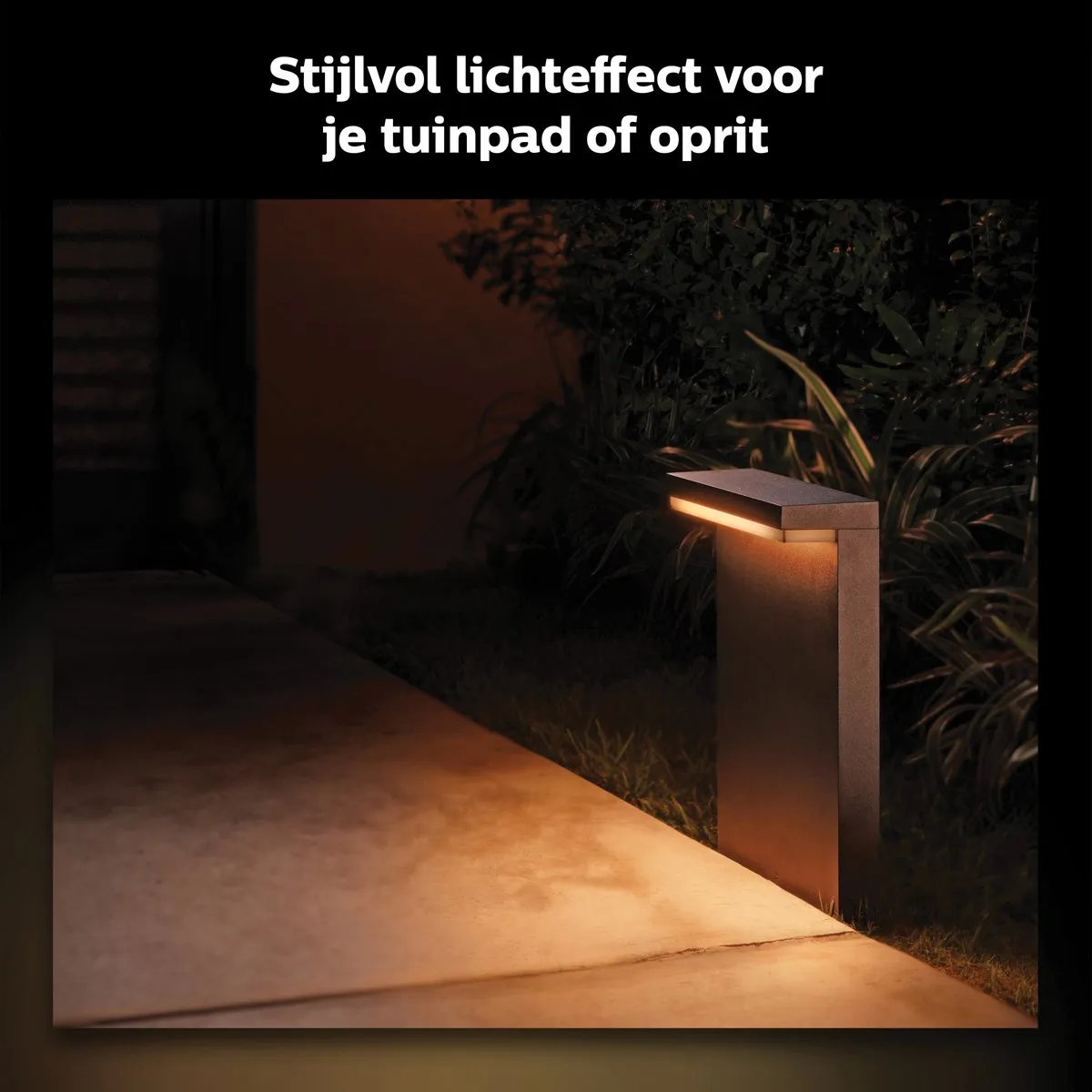 Philips Hue Nyro Sokkellamp - Zwart