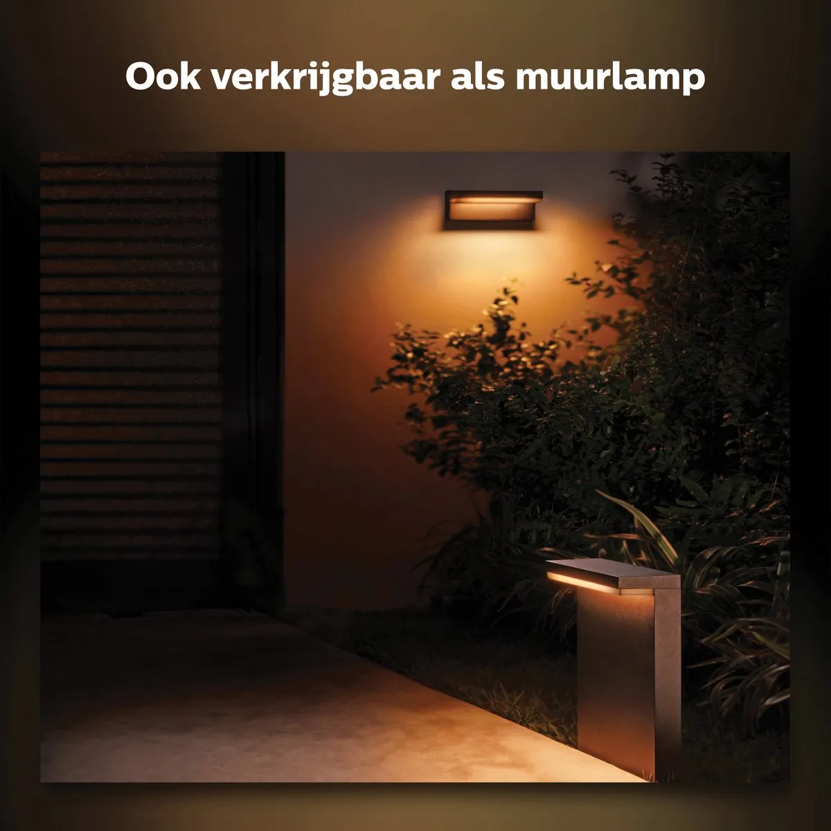 Philips Hue Nyro Sokkellamp - Zwart