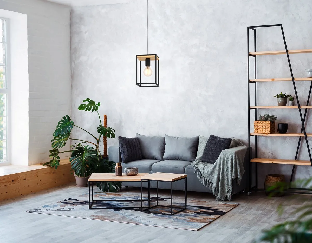 Eglo Libertad Hanglamp E27 - 3 Lichthouders - Zwart/Bruin