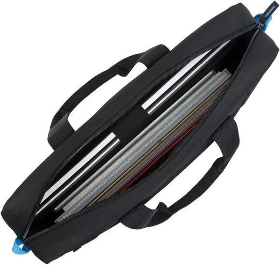 RivaCase 8057 Laptoptas 16 inch - 3 Vakken - Zwart