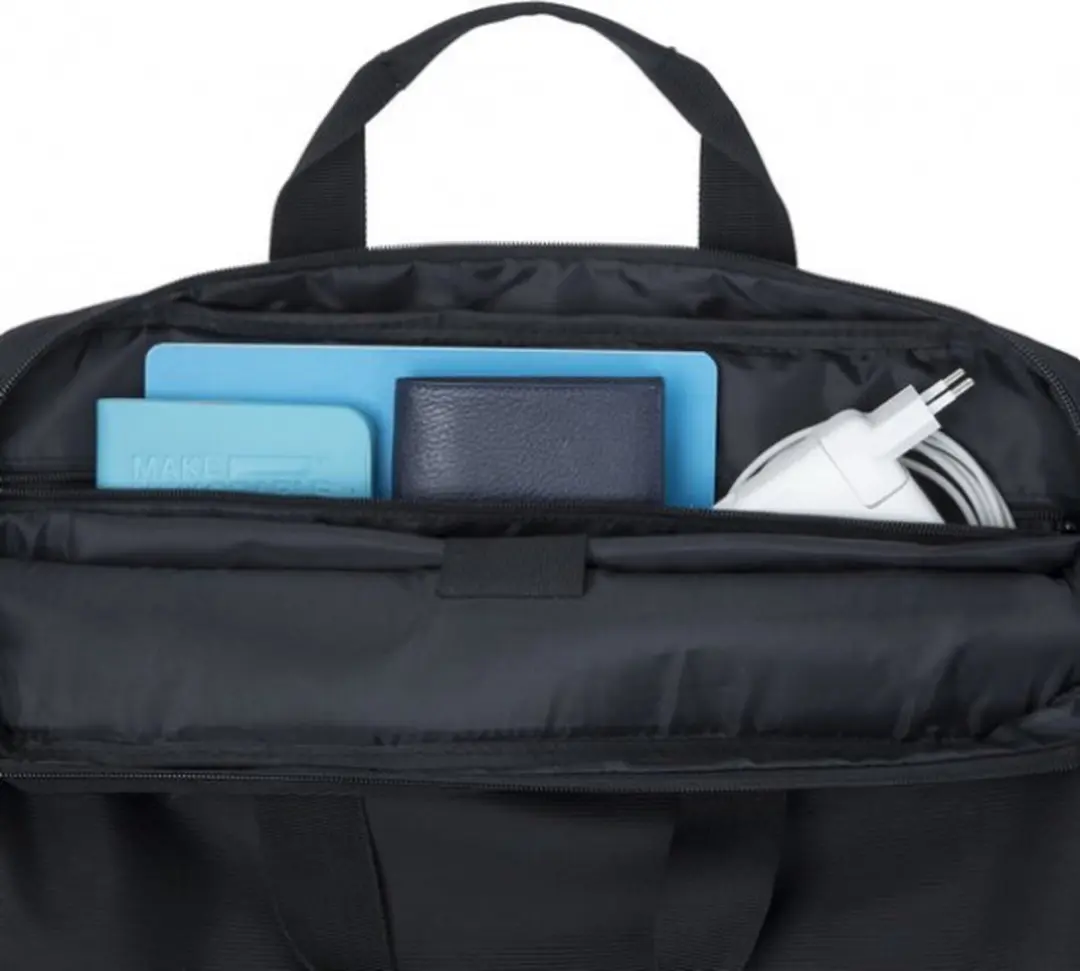 RivaCase 8057 Laptoptas 16 inch - 3 Vakken - Zwart