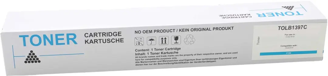 Oki TOLB1397C Toner Cyaan