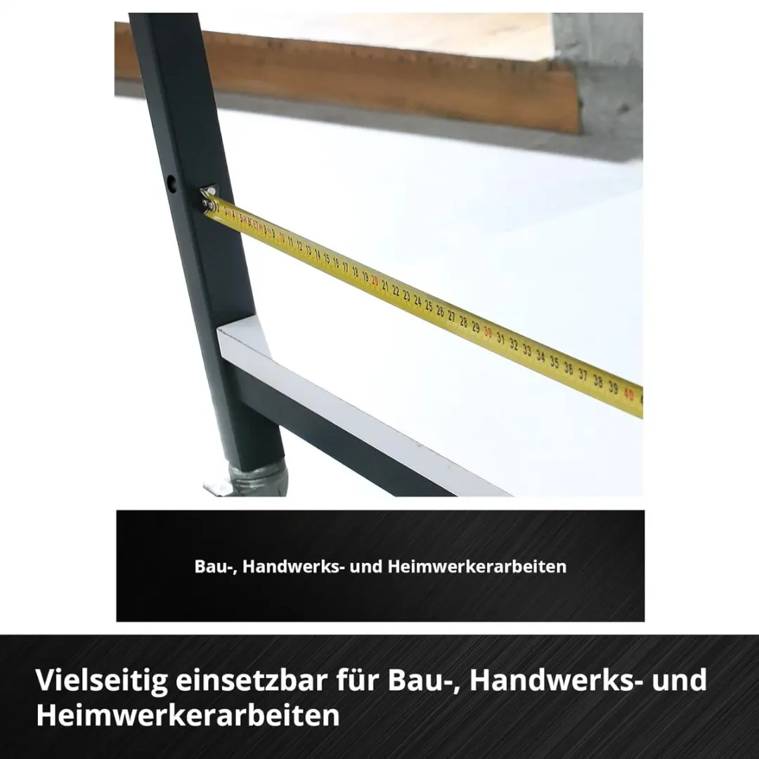 Einhell Meetlint 10m Autolock - Magnetische haak - Nylon coating