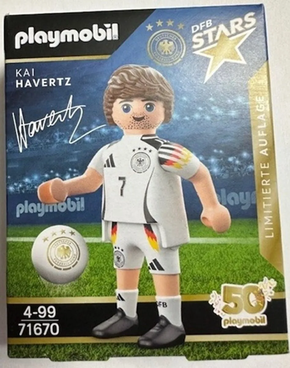 playmobil 71670 duitse voetballer dfb stars kai havertz