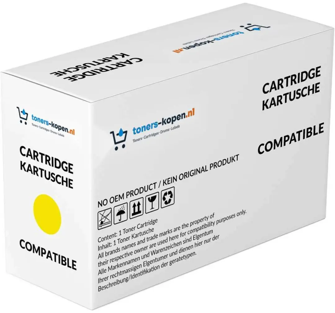 Ricoh 408187 Compatible Geel Toner - 5000 Pagina's