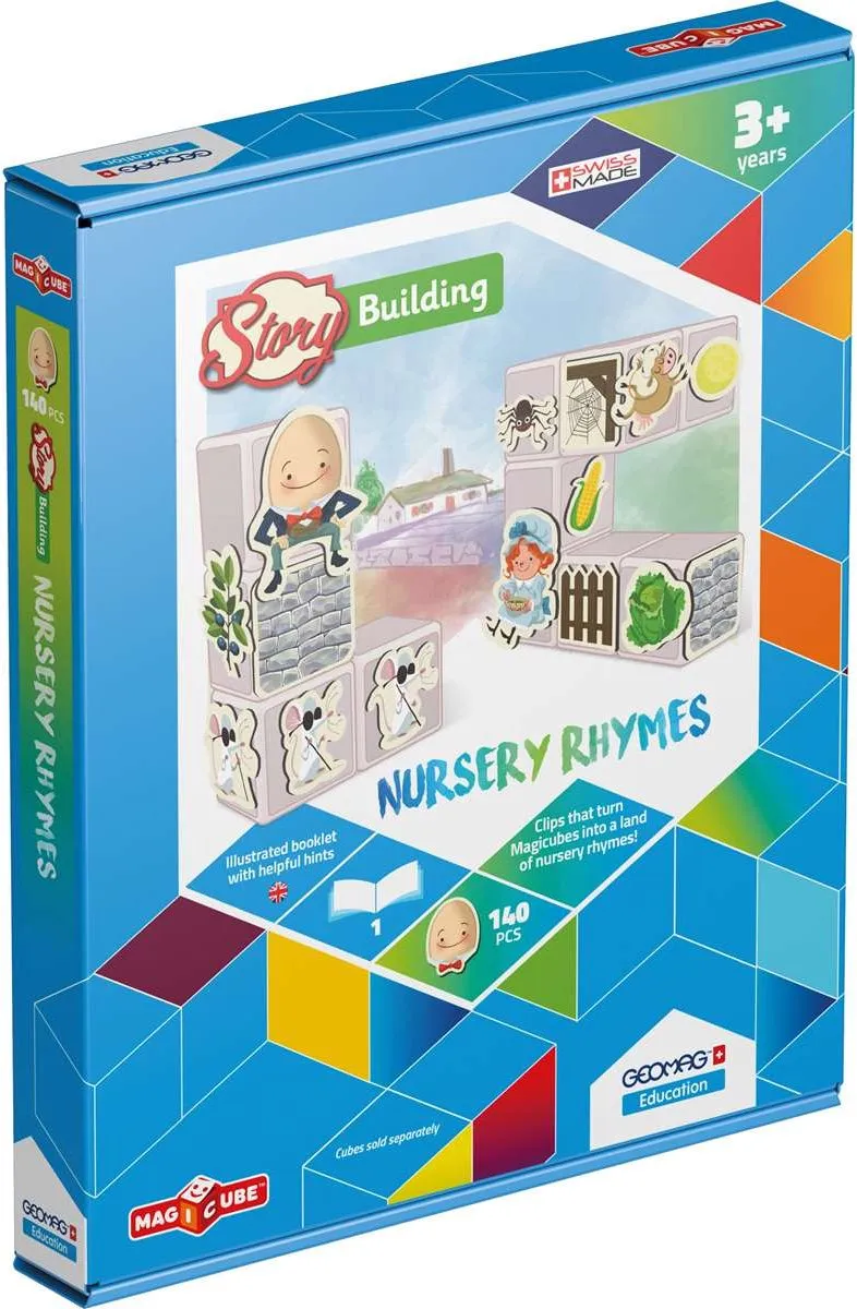 Geomag Education MagiCube Story Building GM233 - 140 Delen - Multikleur
