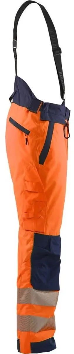 Blåkläder 1875-1977 Winterwerkbroek - High Vis Oranje/Marineblauw S
