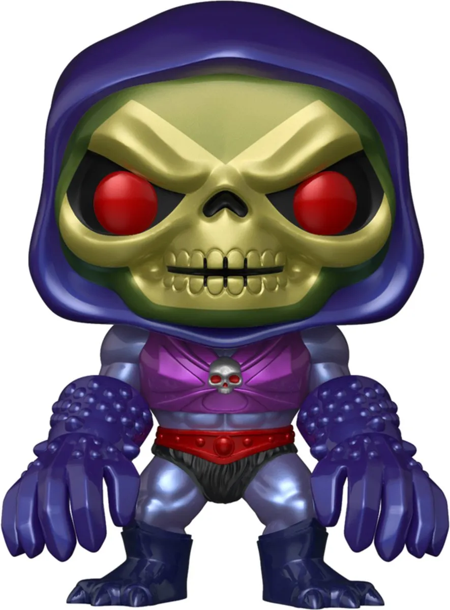 Funko Pop! Metallic Exclusive Masters of the Universe Skeletor W. Terror Cla 514