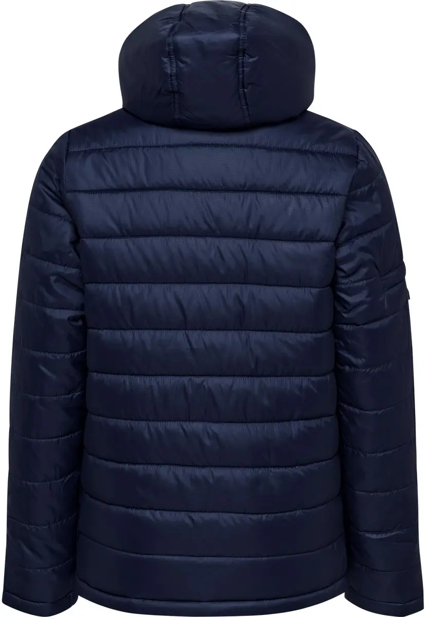 Hummel North Quilted Hood Kinderwinterjas 176 - True Red - afbeelding 6 van 6