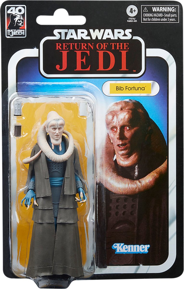 Hasbro Star Wars - Bib Fortuna 15 cm Episode VI 40th Anniversary Black Series Actiefiguur - Multicolours