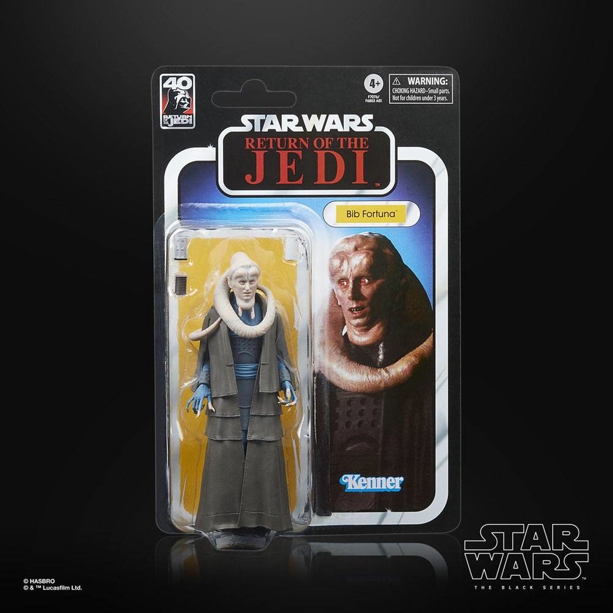 Hasbro Star Wars - Bib Fortuna 15 cm Episode VI 40th Anniversary Black Series Actiefiguur - Multicolours