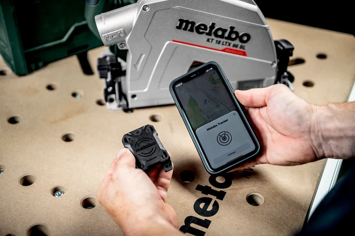 Metabo Tracker 626965000 - iOS/iPad Beschermhoes IP67 - Zwart