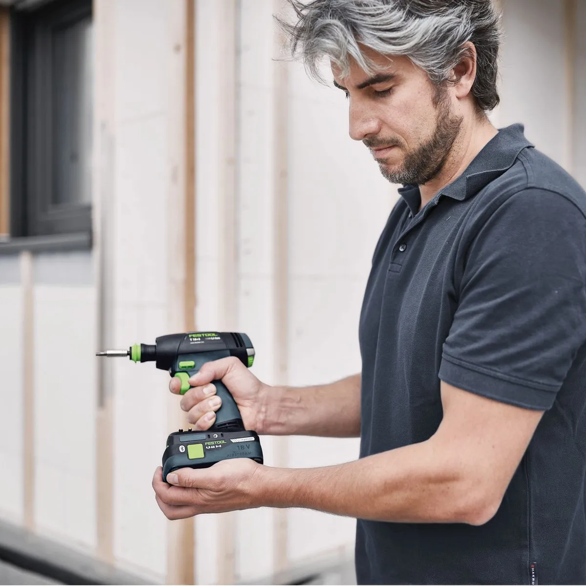 Festool T 18+3 HPC 577609 Accu Schroefboormachine 18V - 2x 4,0Ah - afbeelding 3 van 6