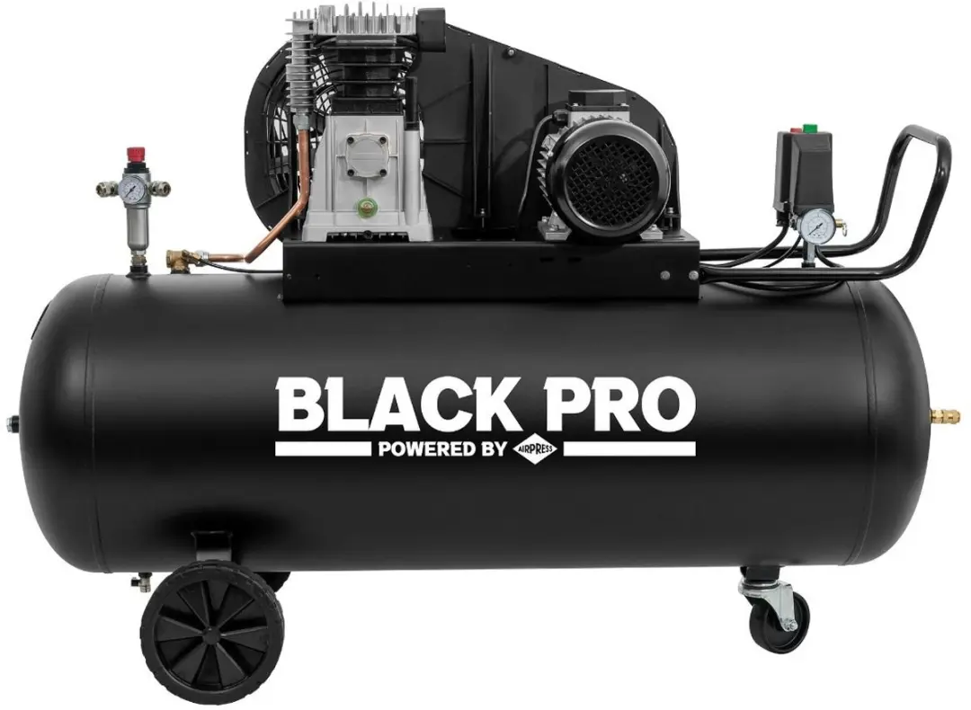Airpress Black Pro B3800B Compressor 200L - 10 bar - 2,2 kW