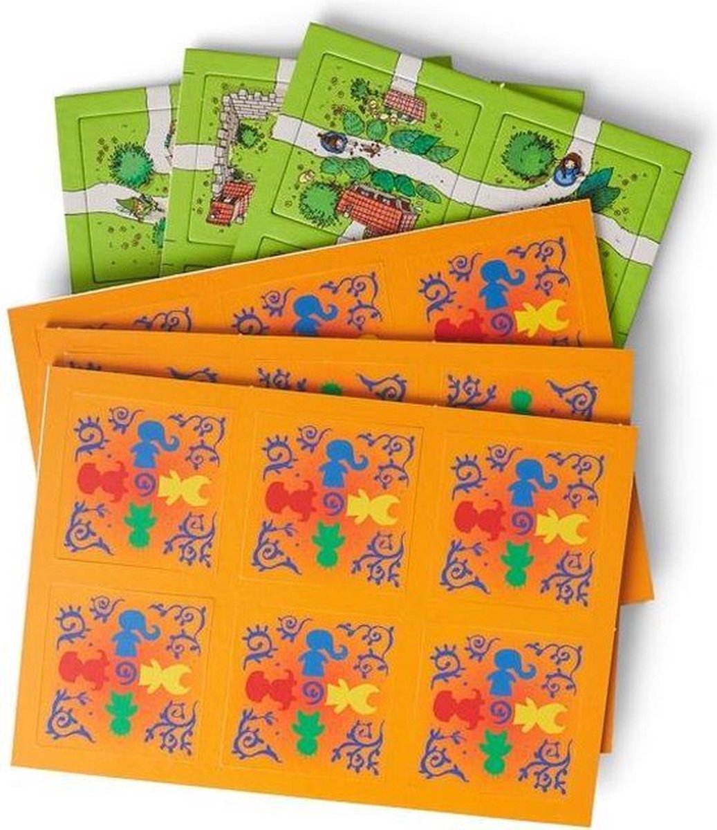 999 Games - Carcassonne - Junior - Bordspel - Vanaf 4 jaar - Kinderspel - Gezelschapsspel - Educatief spel