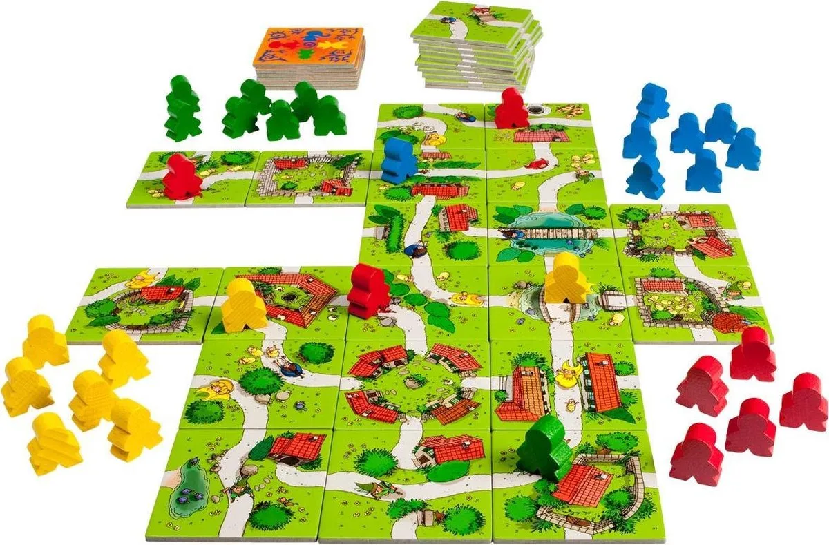 999 Games Carcassonne Junior Bordspel - 2-4 Spelers - afbeelding 6 van 6