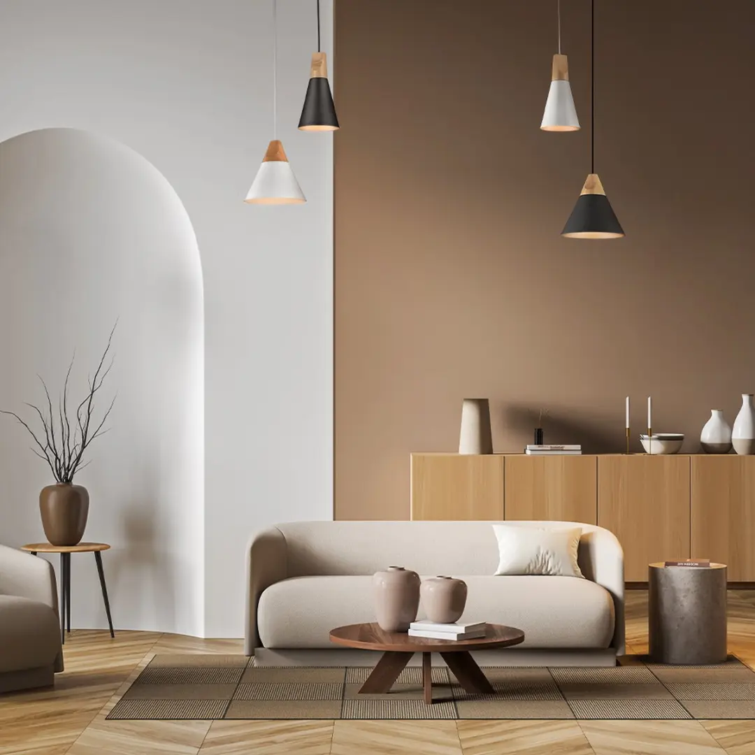 Maytoni Bicones Hanglamp - Wit Ø14