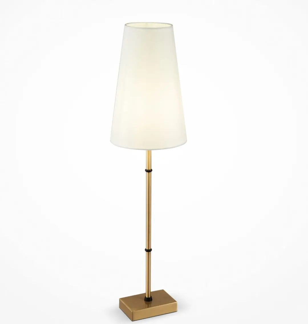 Maytoni Zaragoza Tafellamp - Ø16,5cm - Goud
