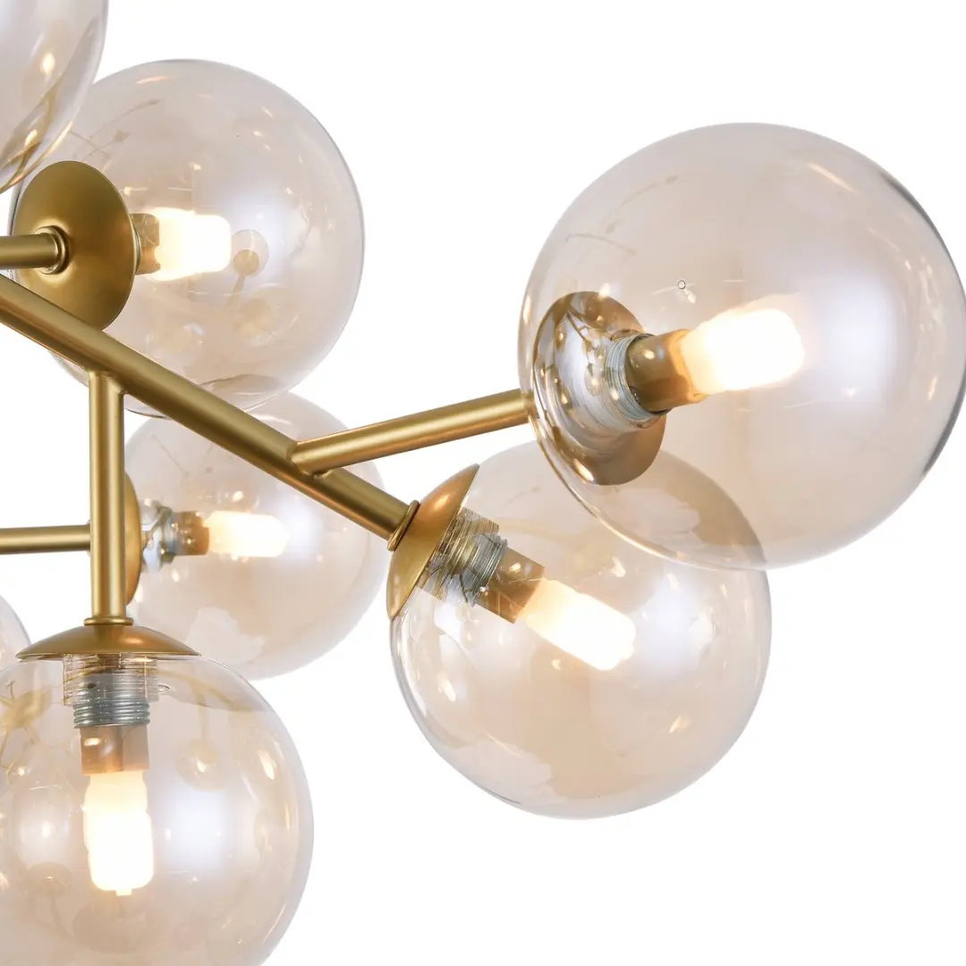 Maytoni Dallas Plafondlamp Goud Ø75cm
