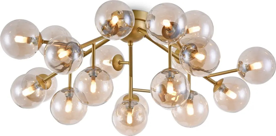 Maytoni Dallas Plafondlamp Goud Ø75cm
