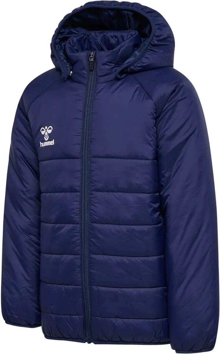 Hummel HMLGO Quilted Hood Jacket Kids 140 - Marine