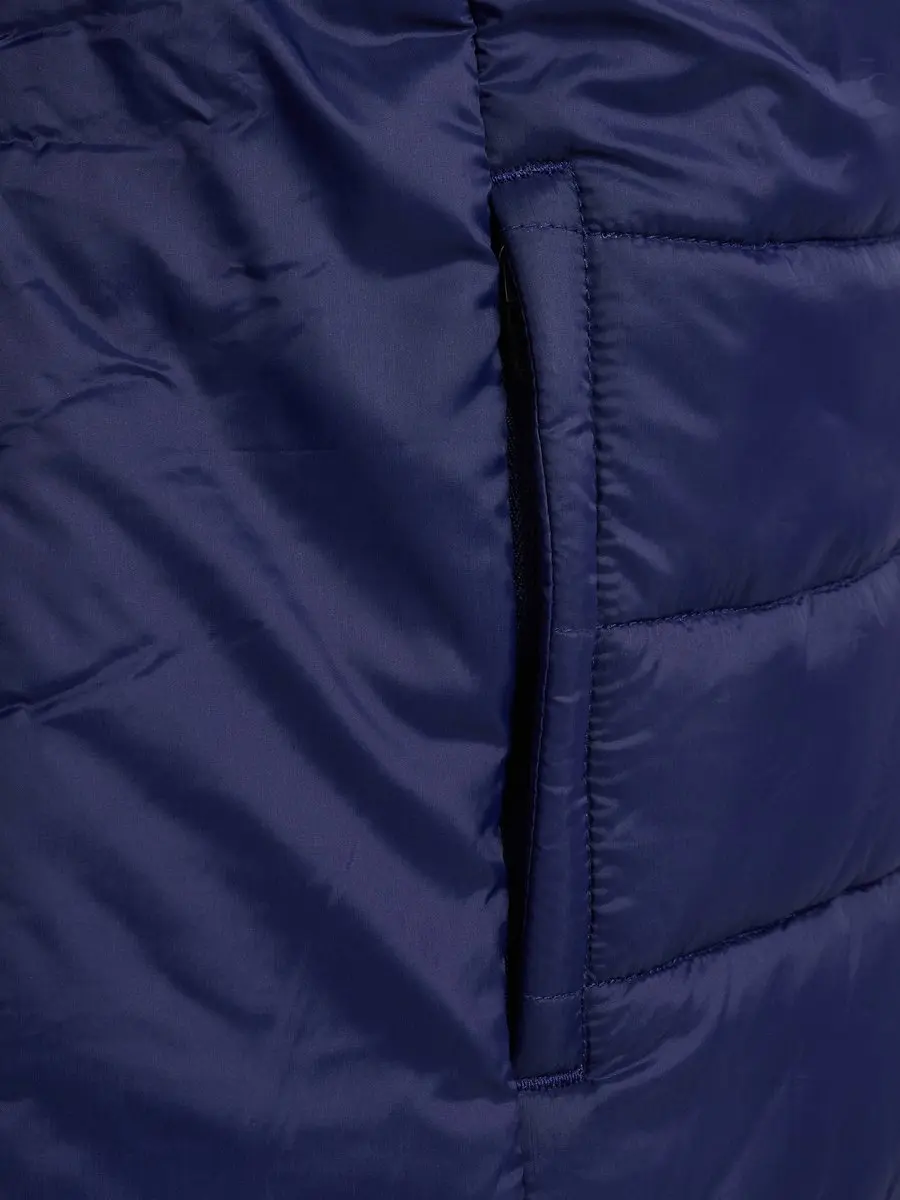 Hummel HMLGO Quilted Hood Jacket Kids 140 - Marine