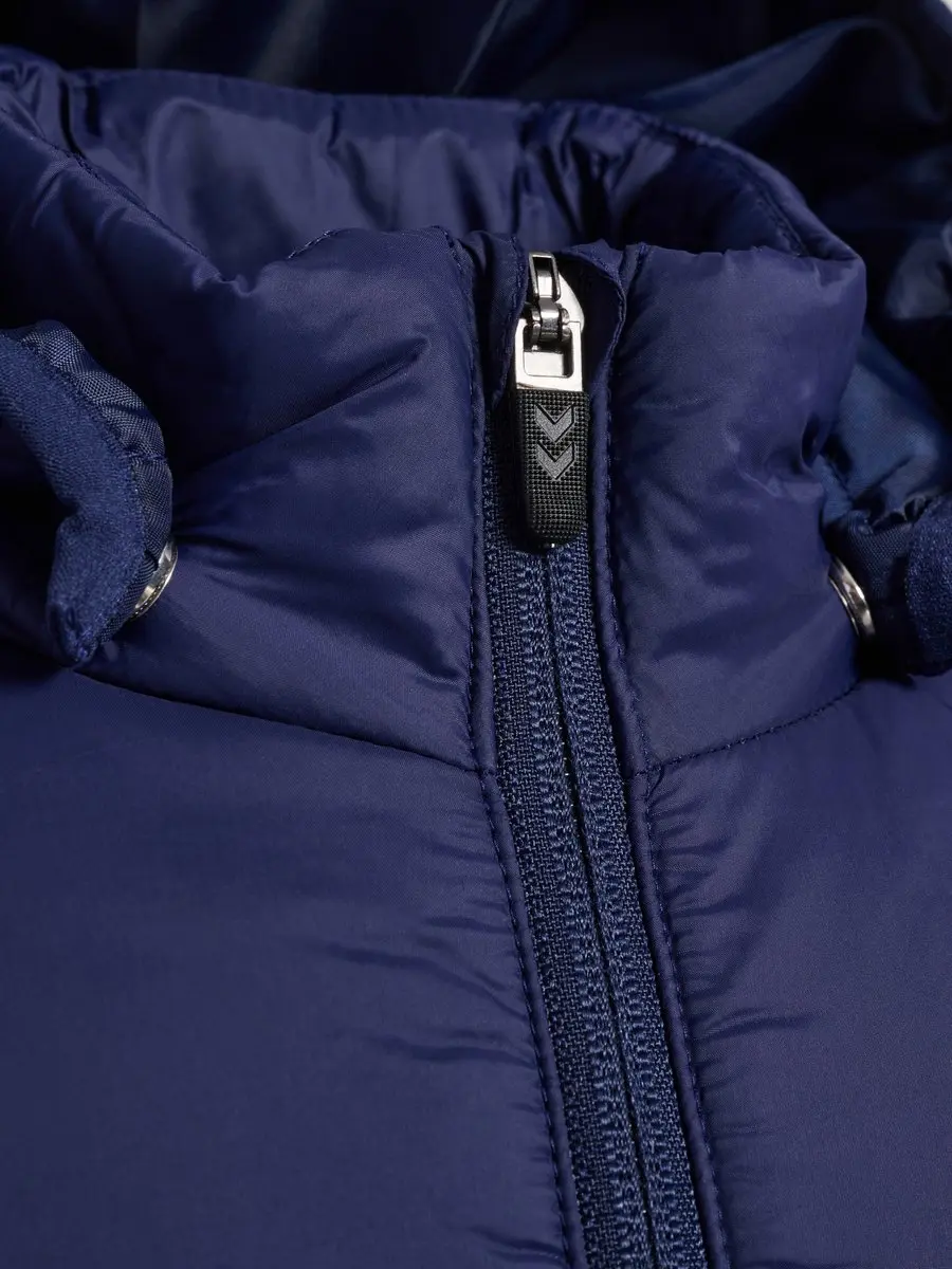 Hummel HMLGO Quilted Hood Jacket Kids 140 - Marine