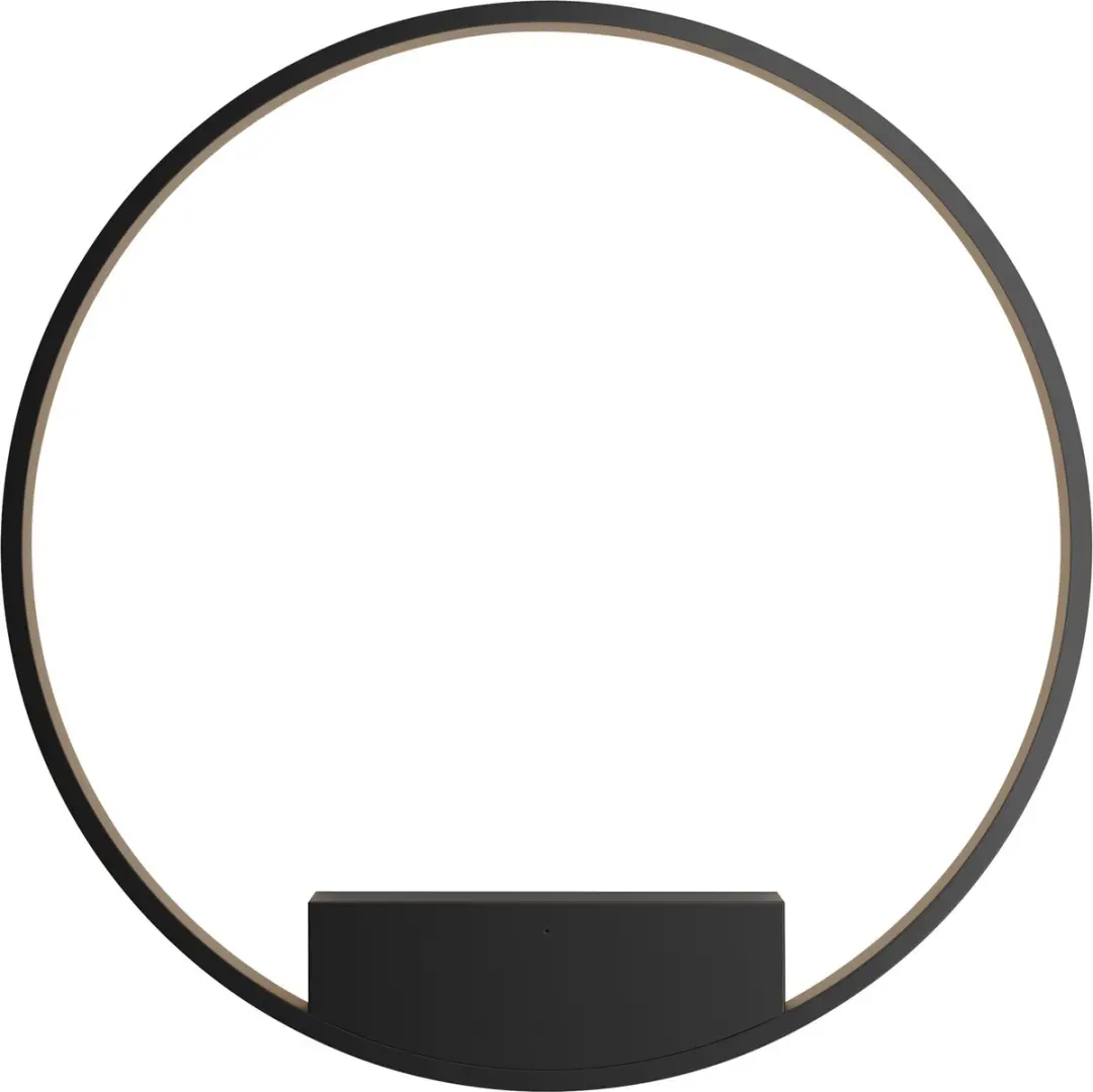 Maytoni Wandlamp Rim Ø80cm - Zwart