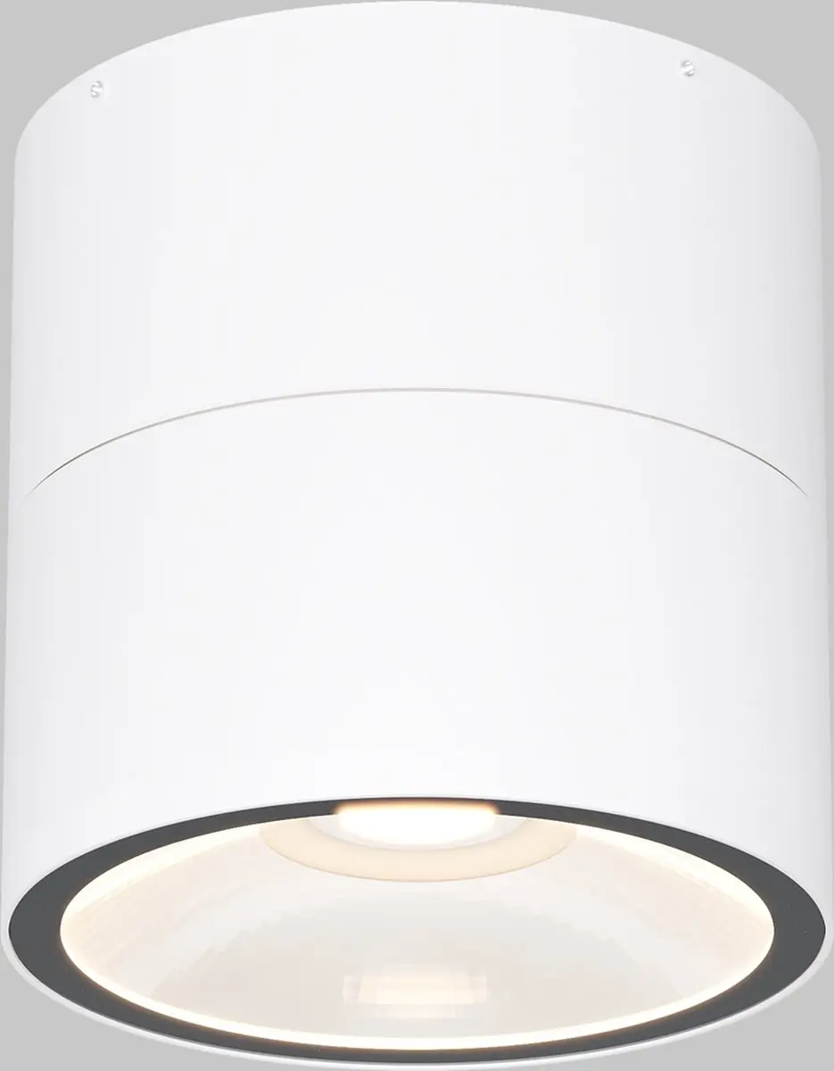 Maytoni Outdoor Plafondlamp Spin - Wit Ø9cm
