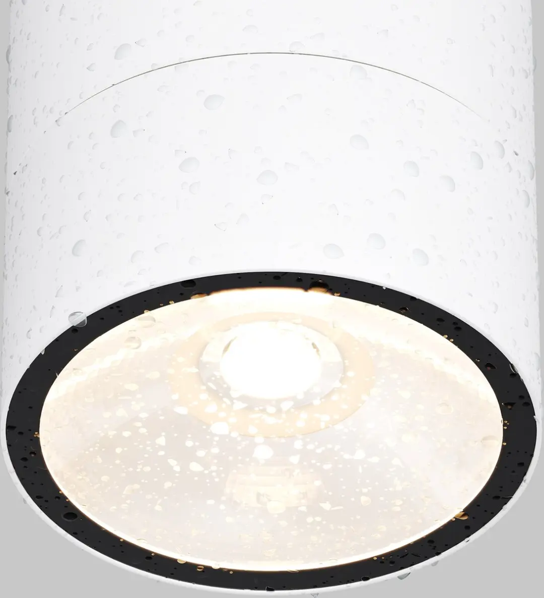 Maytoni Outdoor Plafondlamp Spin - Wit Ø9cm