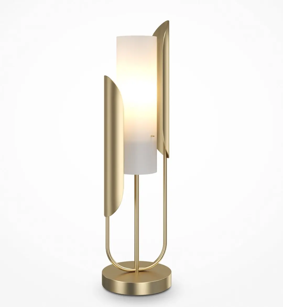 Maytoni Cipresso Tafellamp - Goud Ø20cm