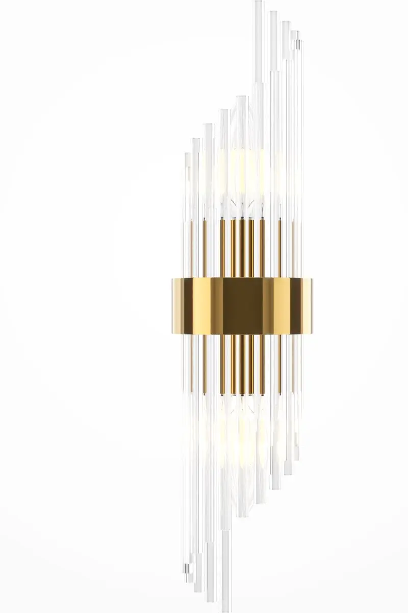 Maytoni Frame Wandlamp Goud - 2 Lichtpunten