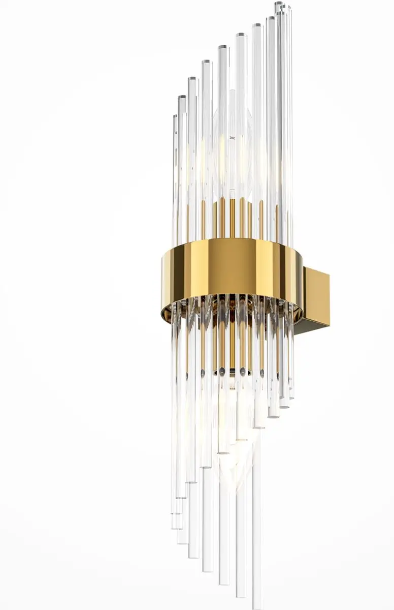 Maytoni Frame Wandlamp Goud - 2 Lichtpunten