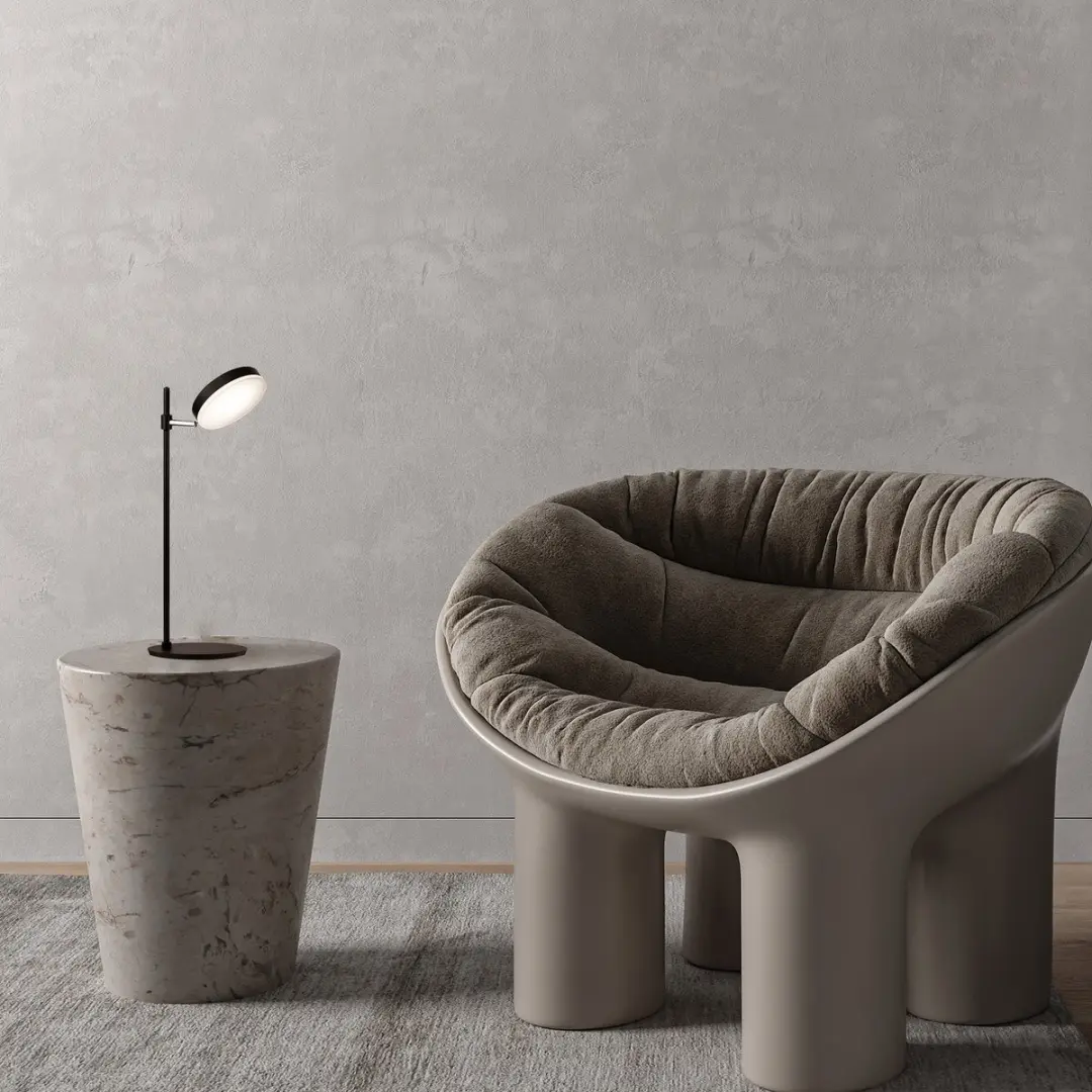 Maytoni Fad Tafellamp - 8W - Zwart