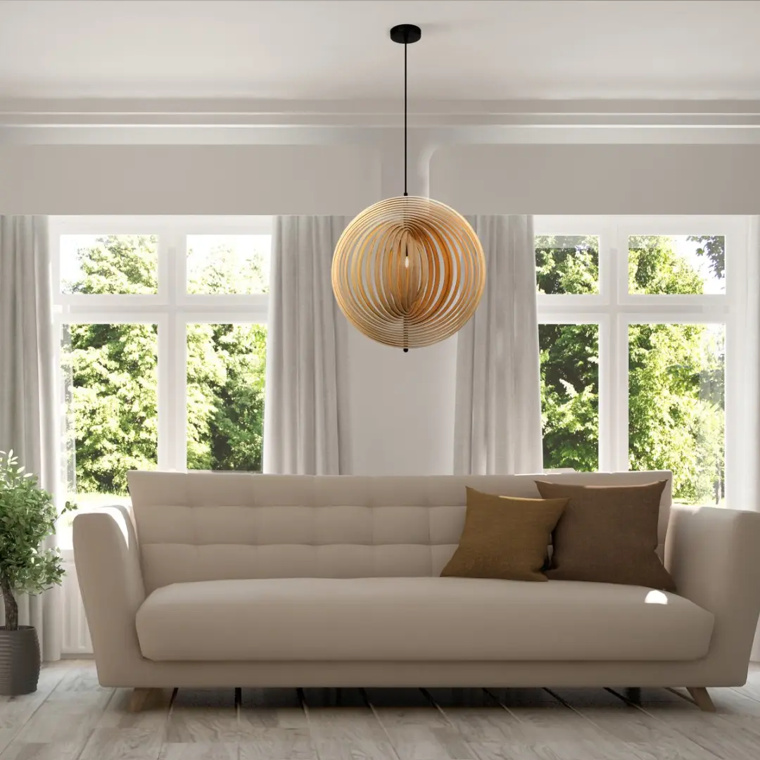 Maytoni Roots Hanglamp - Zwart Ø60