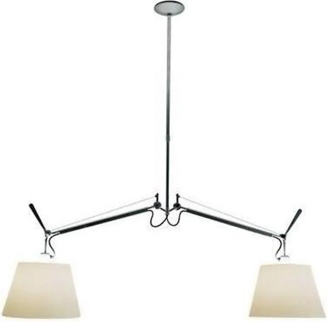 Artemide Tolomeo Due Bracci Hanglamp Ø36cm - Perkament