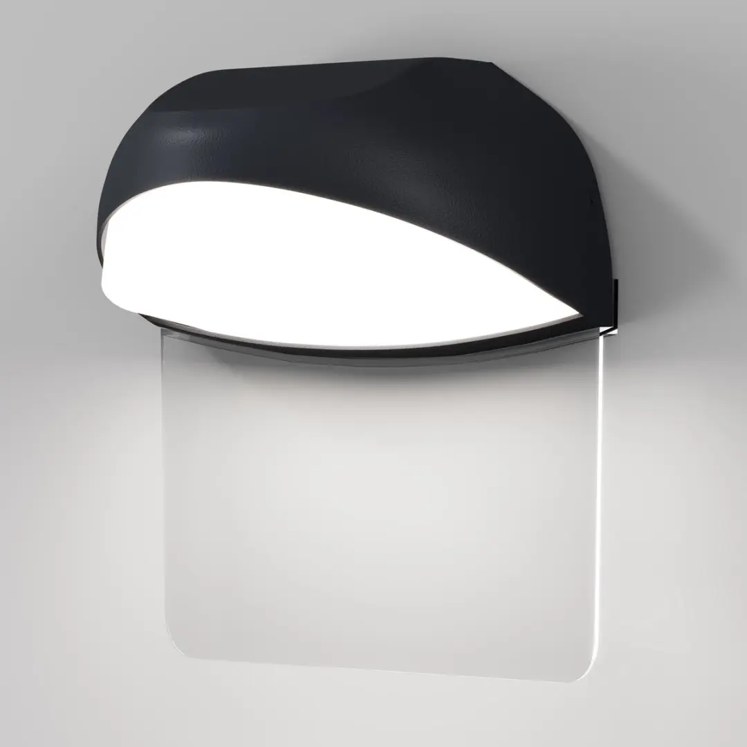Maytoni Outdoor Wandlamp Gloss Grafiet 7W