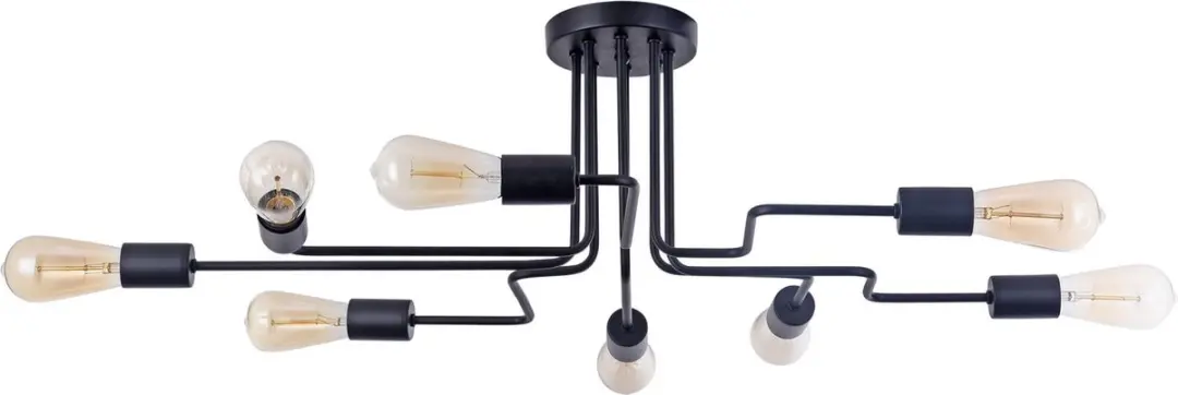 Maytoni Gilbert Plafondlamp - 8 Lichtpunten Zwart